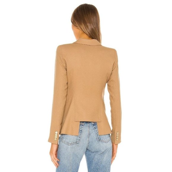 Smythe Classic Duchess Blazer in Camel - Picture 4 of 9